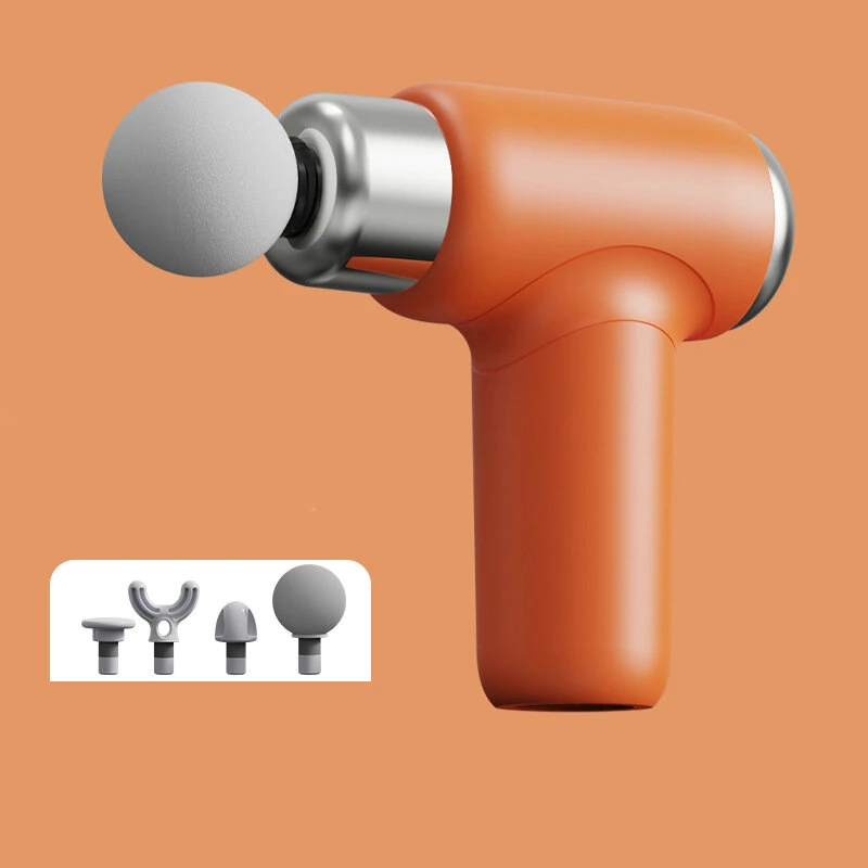 (image for) COSHARE Mini Muscle Massage Gun Portable Fascia Gun Electric Massage Gun 6-Speed Adjustable Fitness Muscle Relaxation Massager